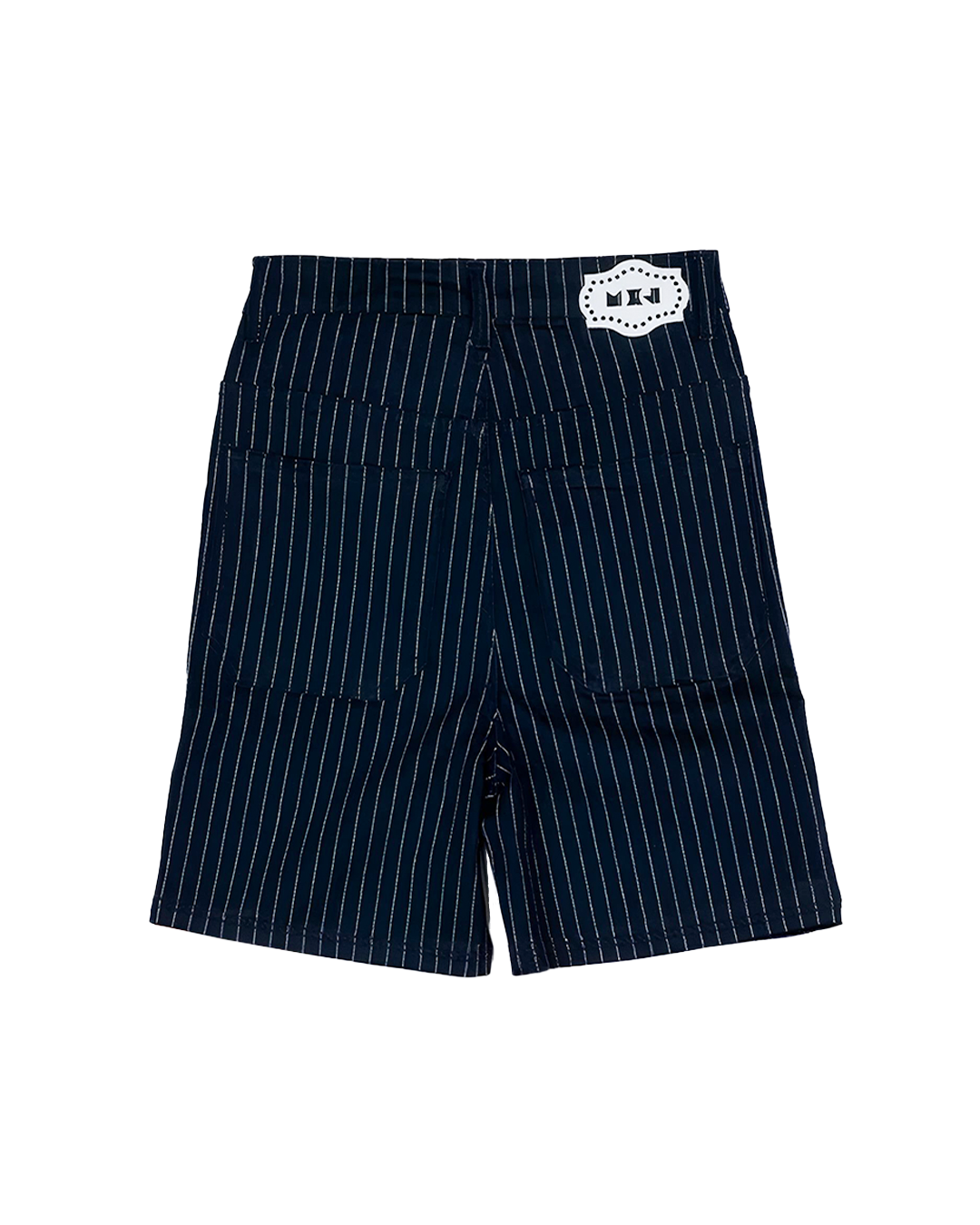 Zaza Stripes Denim shorts