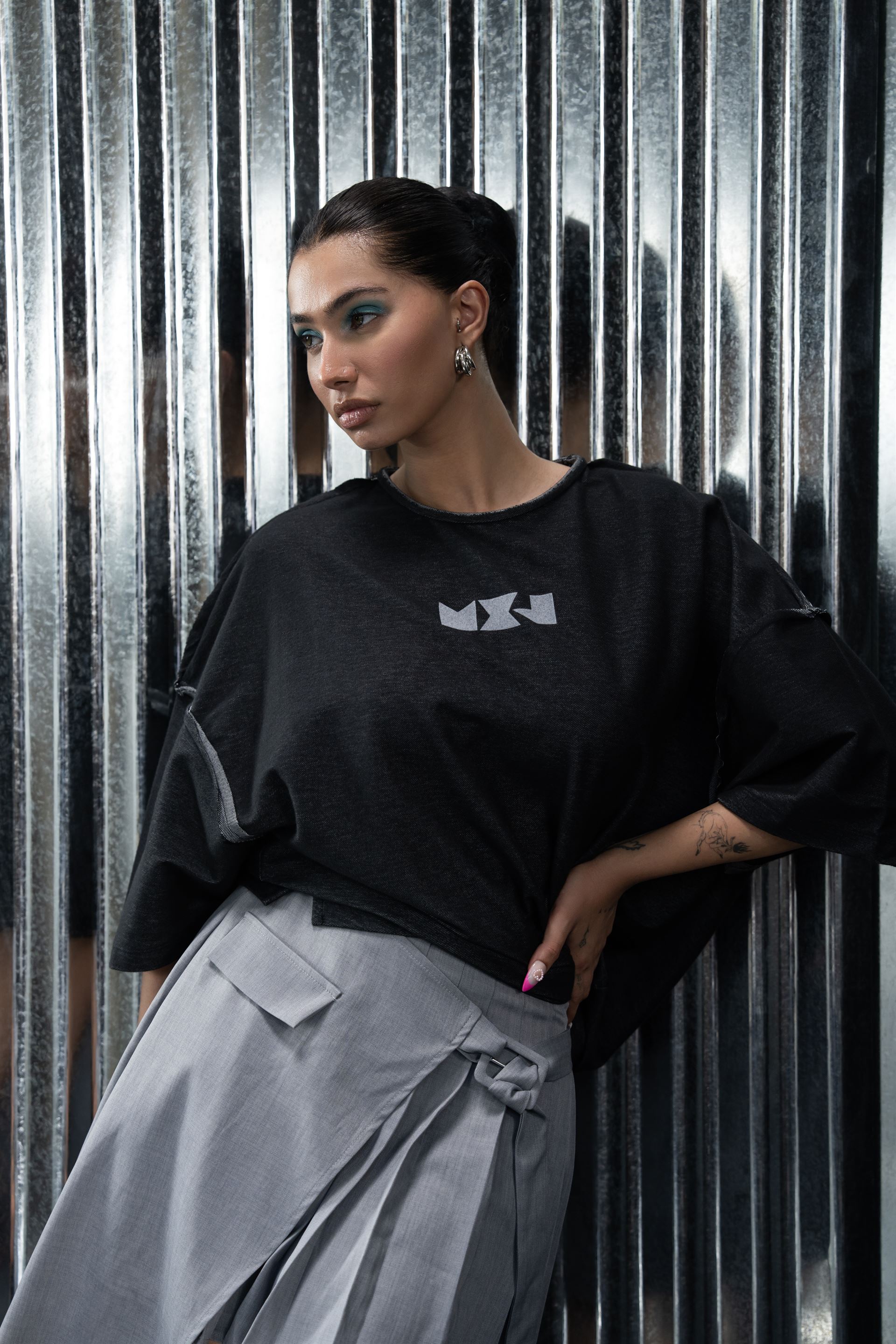 Black Sand t-shirt (double sided)