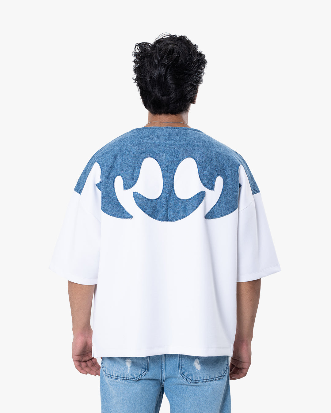 Blue Flame Mask t-shirt