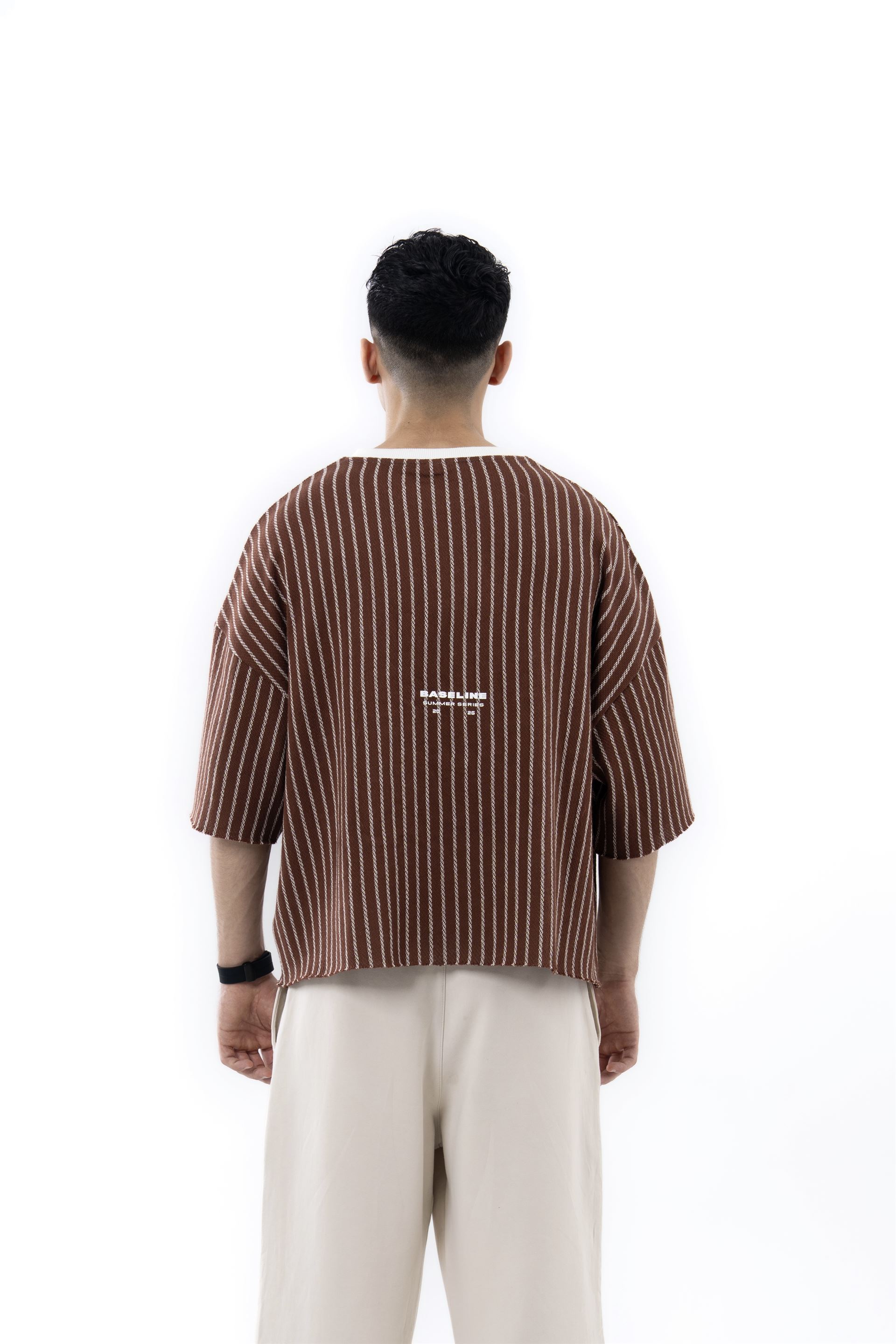 Cocoa stripe tee