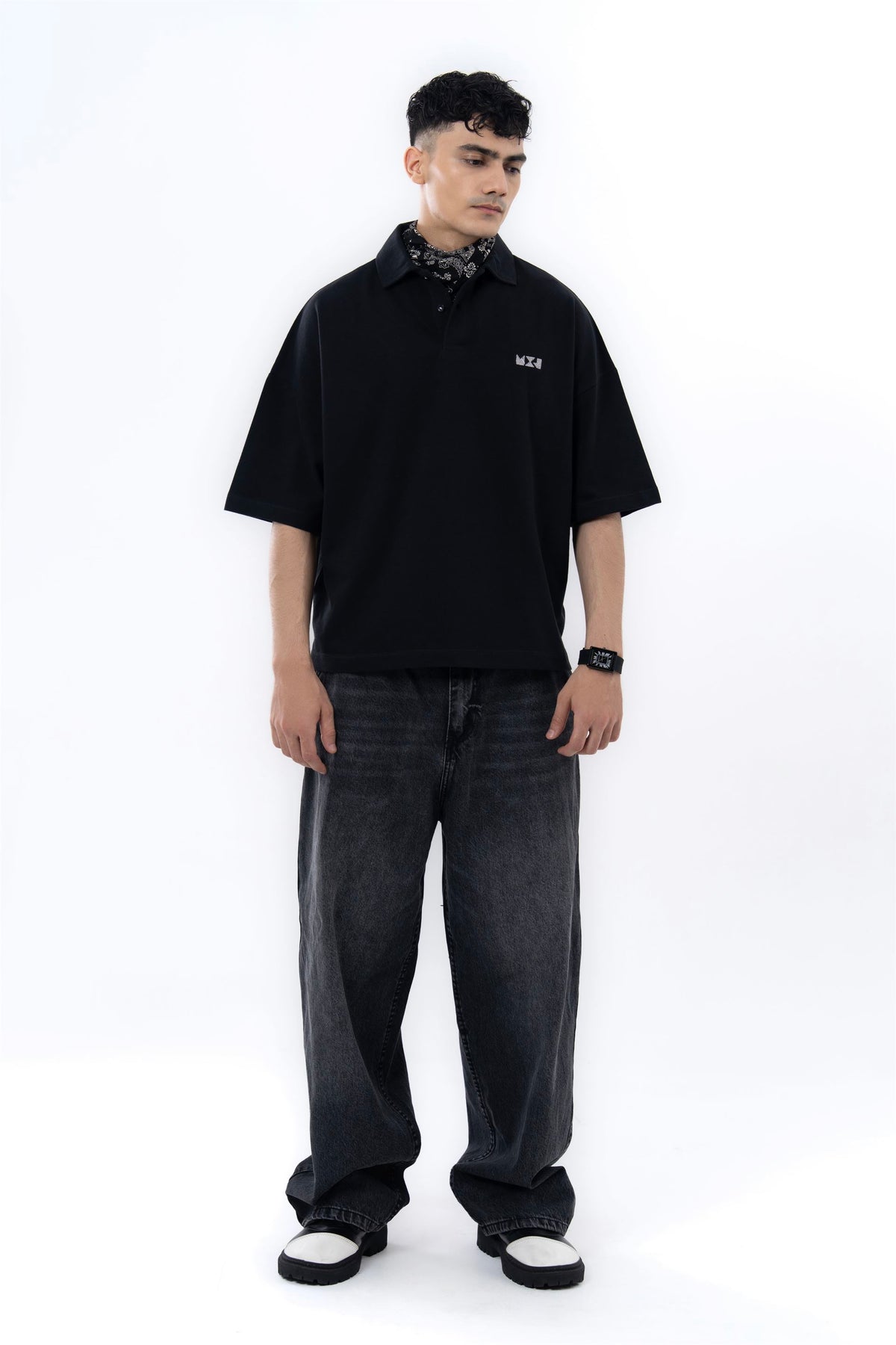 Onyx grid polo