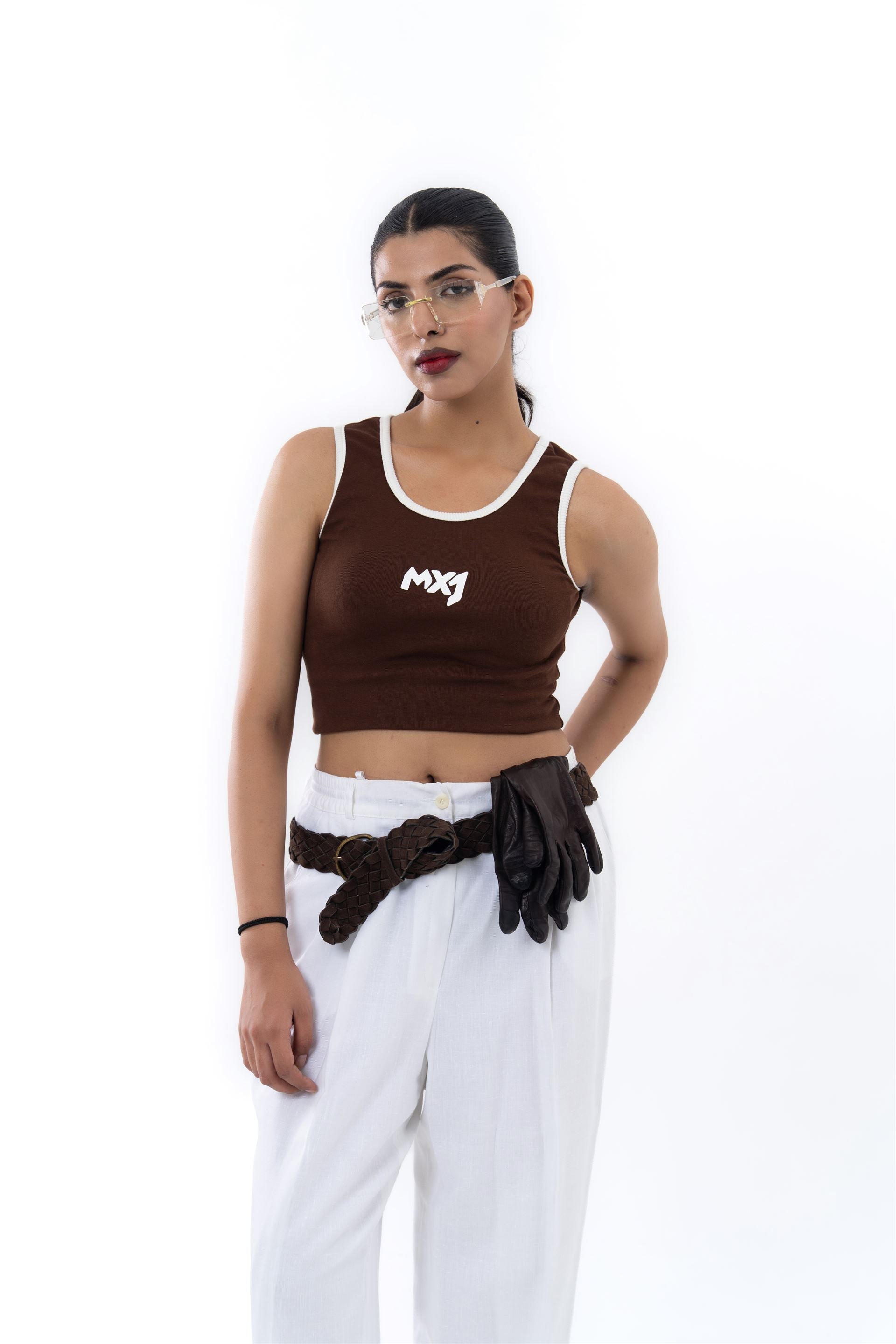 Cocoa dust Croptop