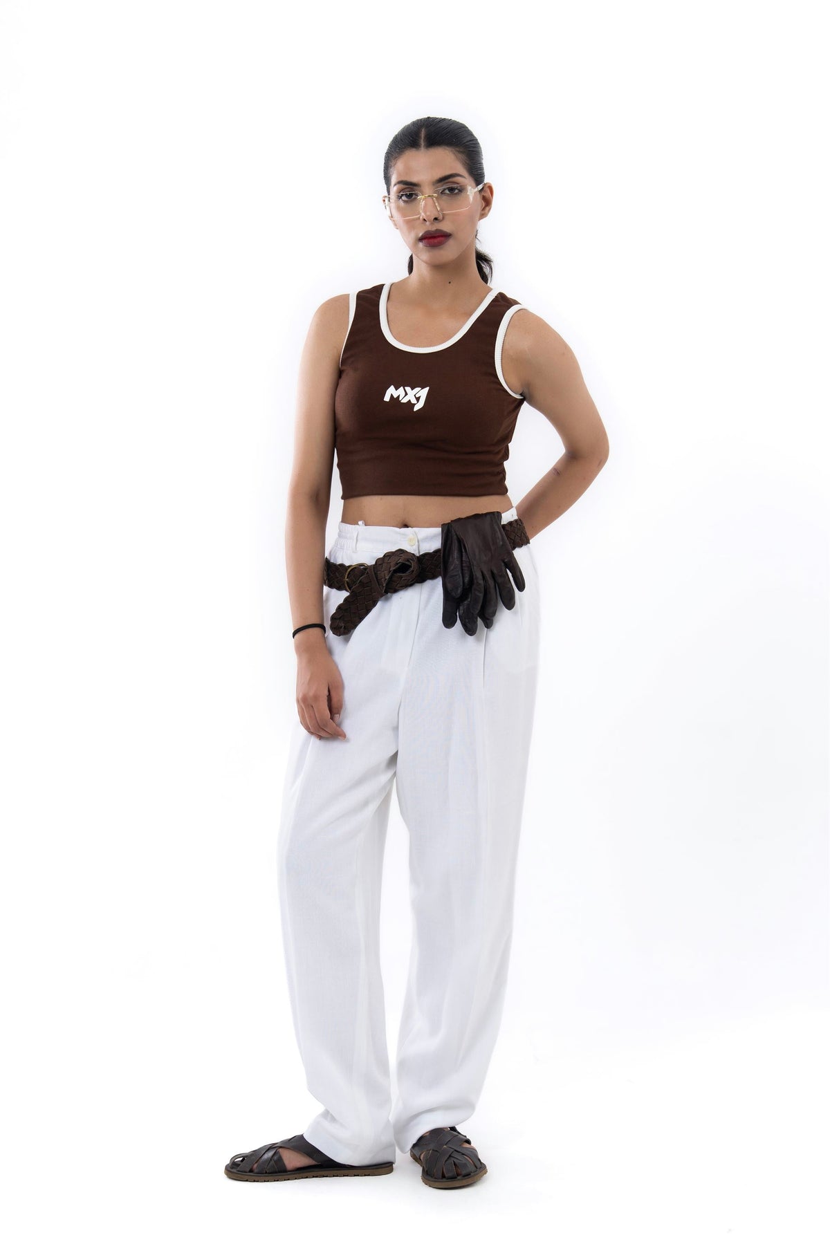 Cocoa dust Croptop