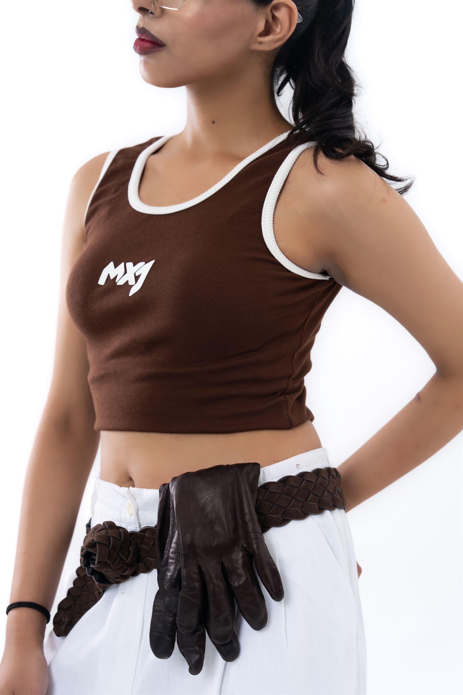Cocoa dust Croptop