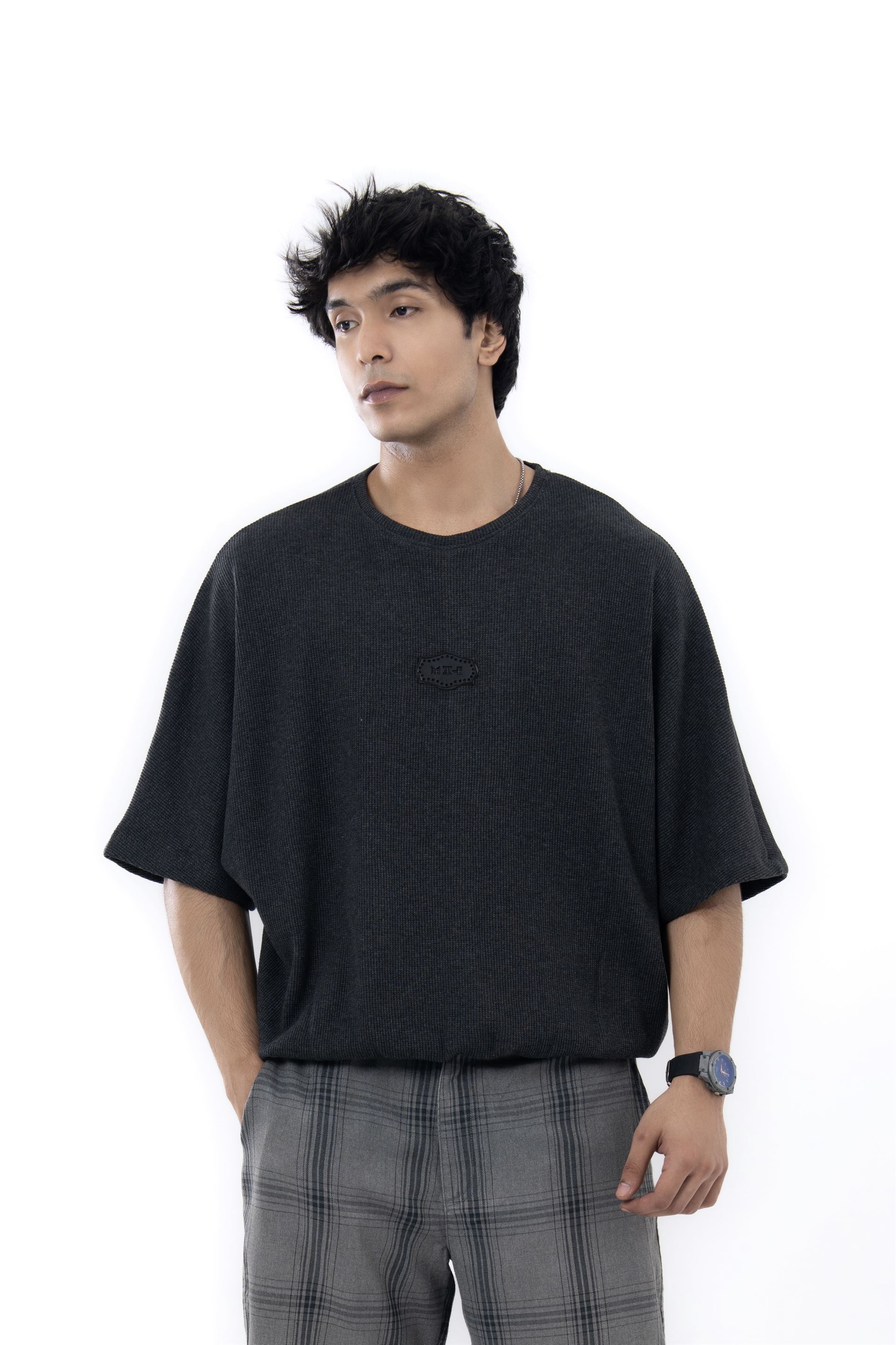 Charcoal drift tee