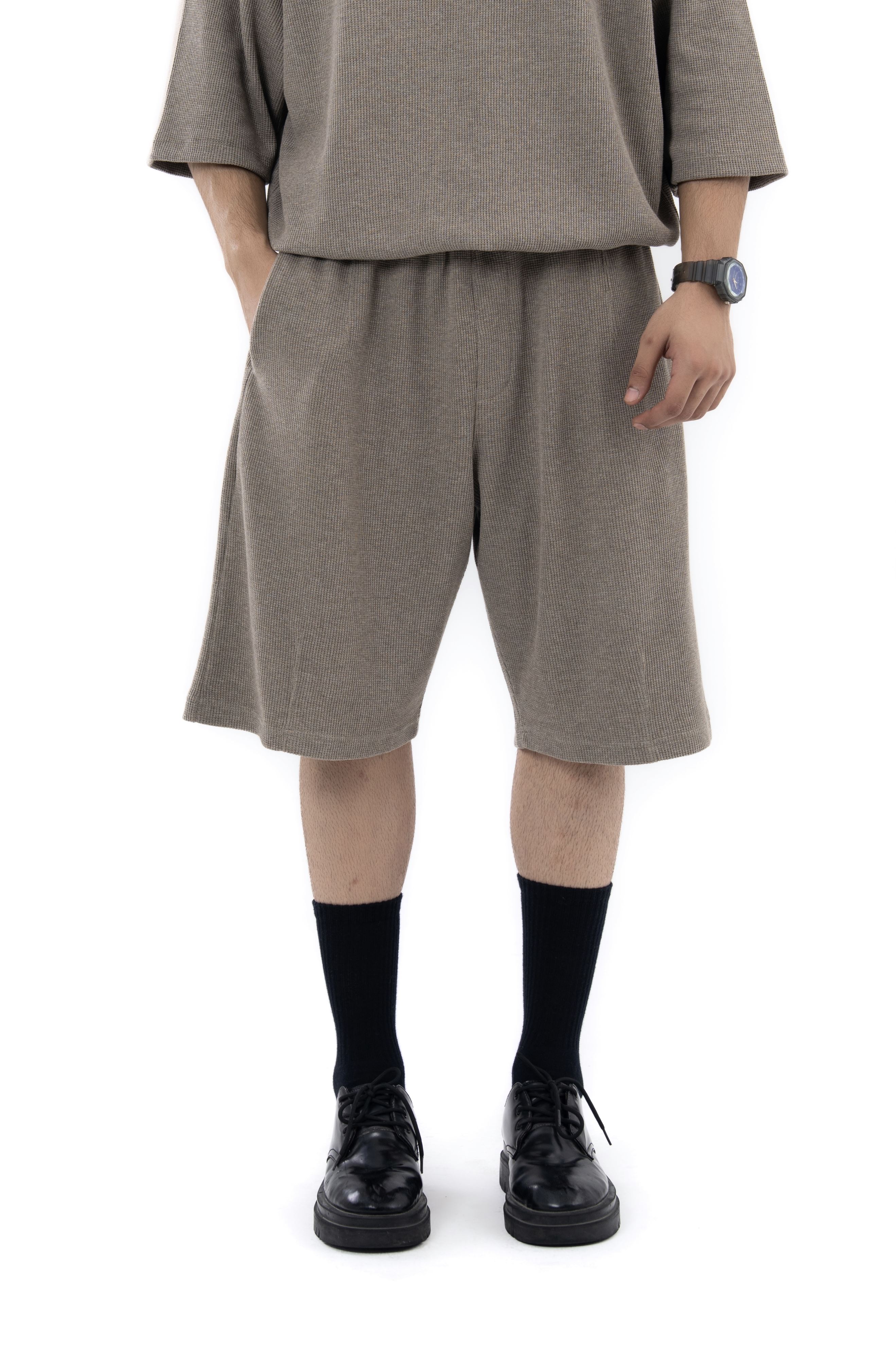 Olive drift shorts