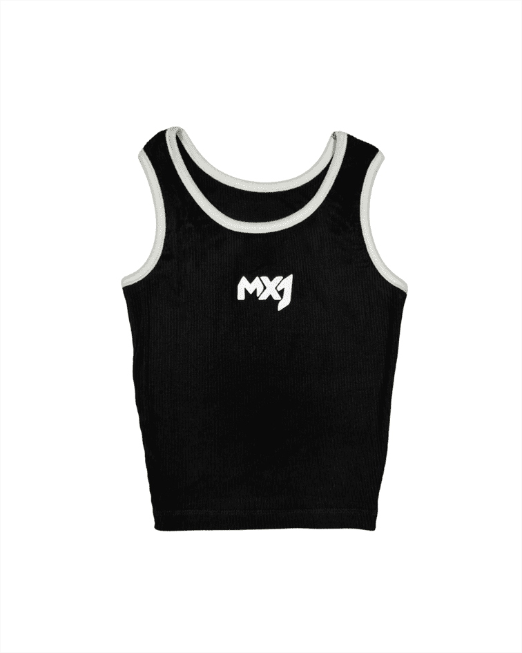 Night grid Croptop