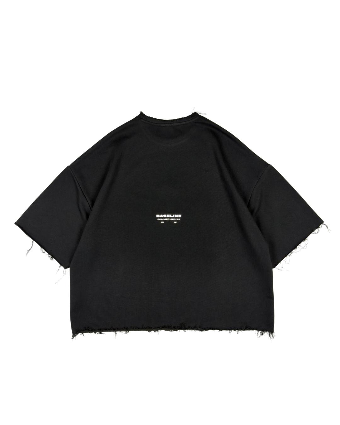 Frayed State (Black) tee