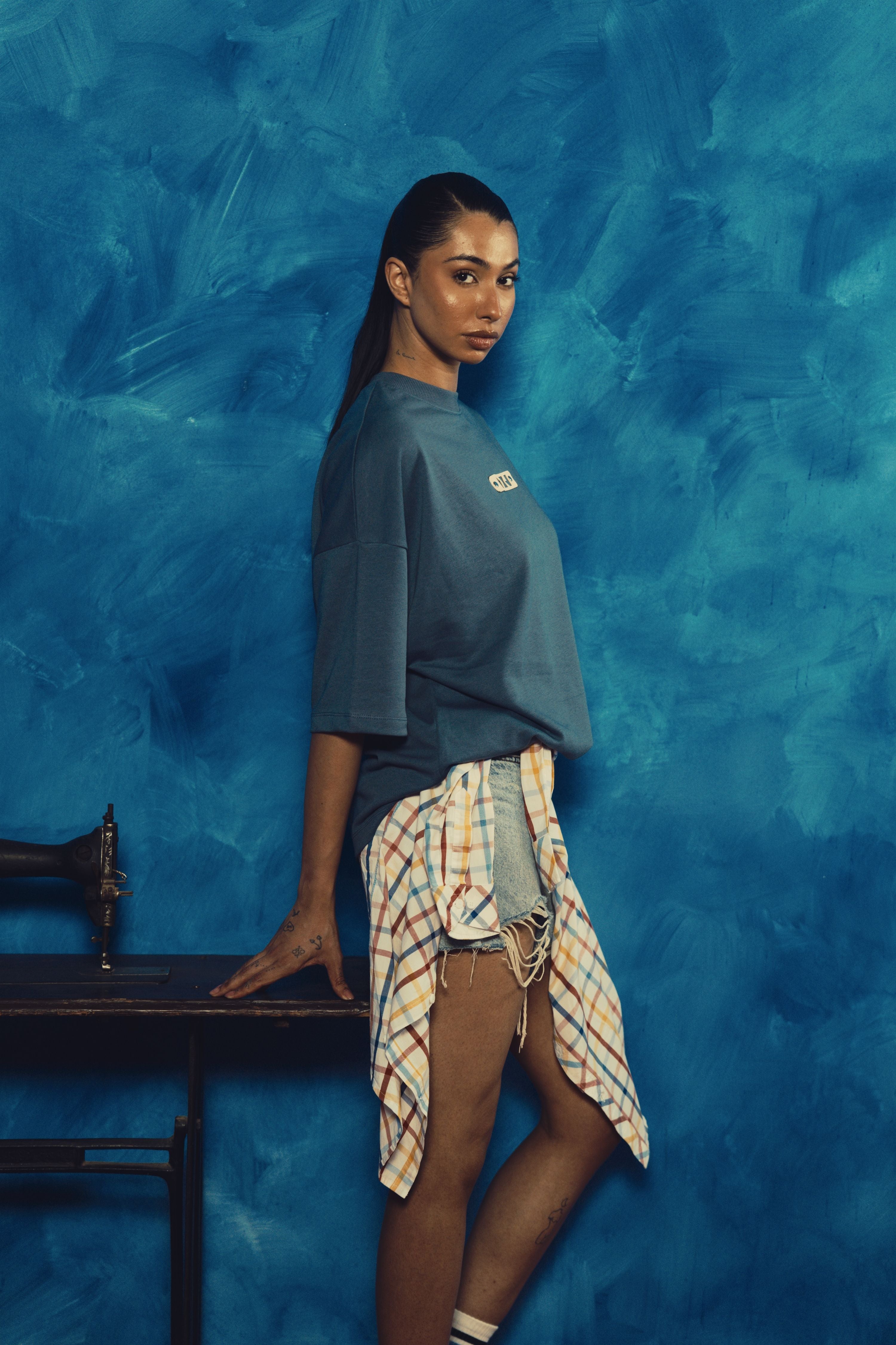 Flora Blue T-Shirt