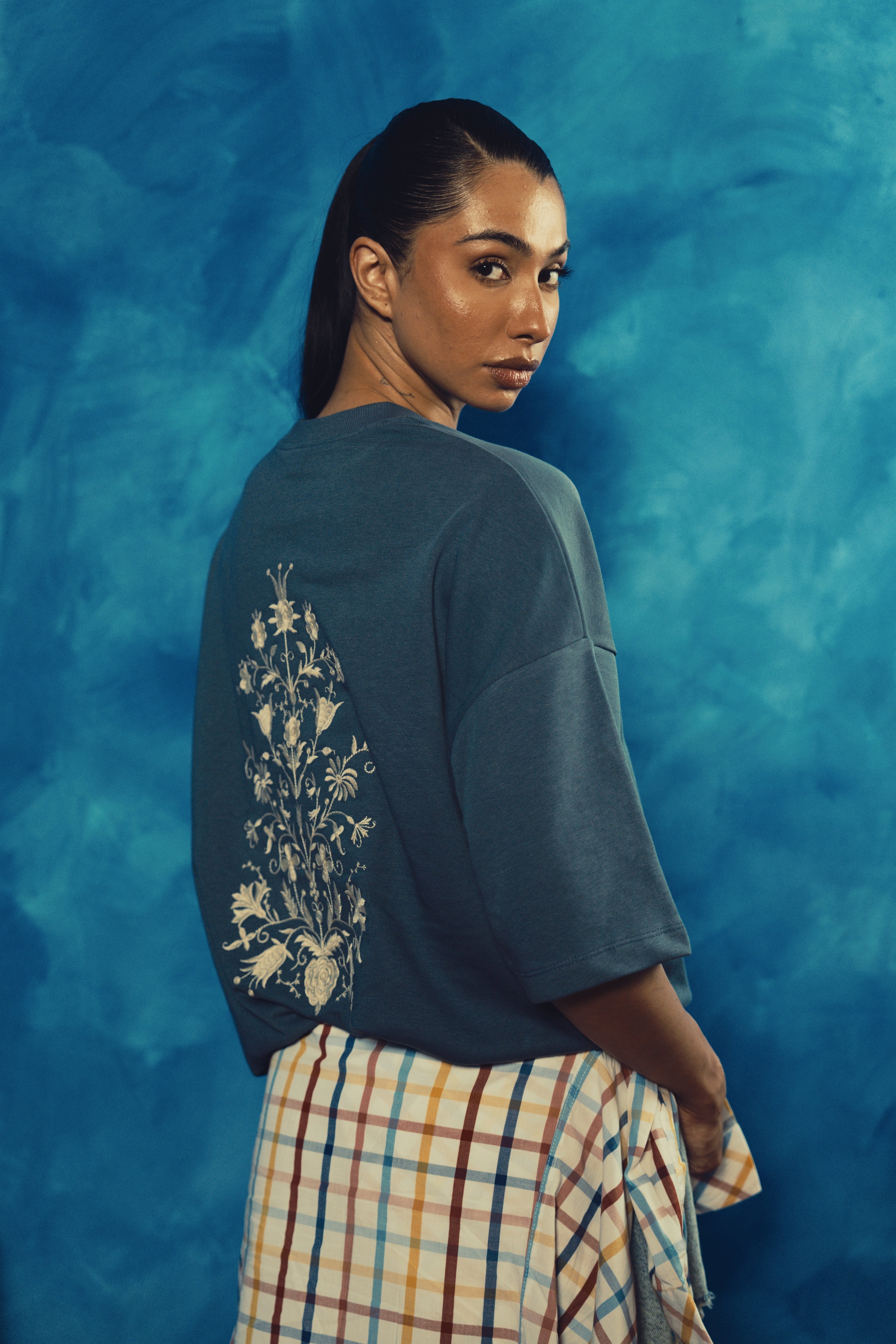 Flora Blue T-Shirt