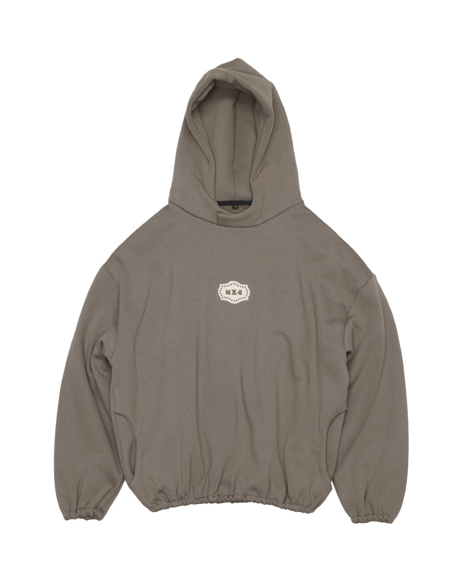 Moss clay hoodie ( 580 GSM )